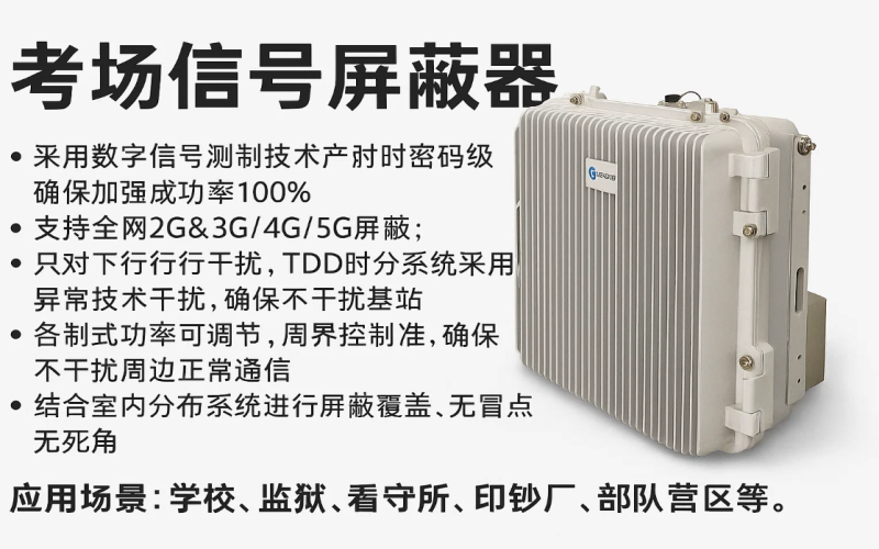考場屏蔽器真的能有效防作弊嗎？
